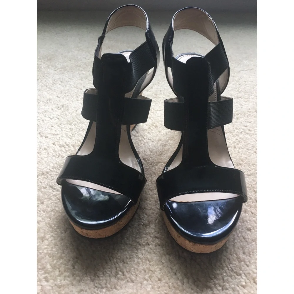 Adrienne Vittadini Cork Wedges